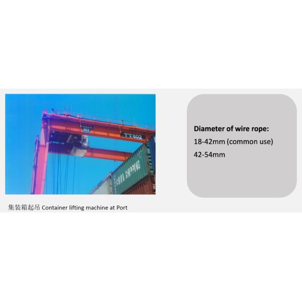 300mm Wire Rope Flaw Detector Machine For Ropeway Lifting Equipment