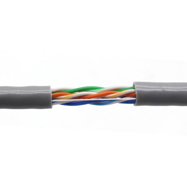 Isolação SFS Polyethylen do núcleo do ftp Utp dos cabos dos trabalhos em rede de Ccs Cca Cat6 Cat5e do Cu