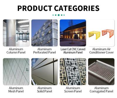 Highly Durable Aluminum Sheet Veneer Weather Resistance Impact Resistance