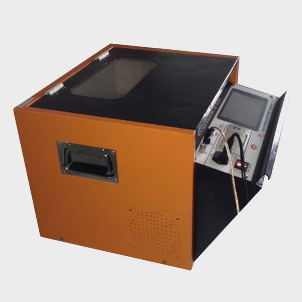 Transformer oil breakdown tester
