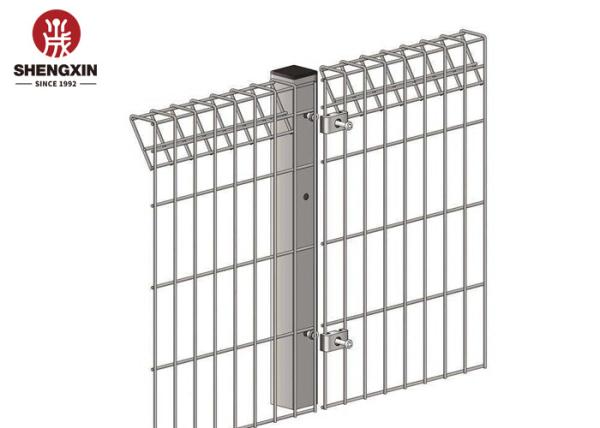 Steel Galvanized Iron Brc Mesh Fence High Security Good Corrosion Top Roll