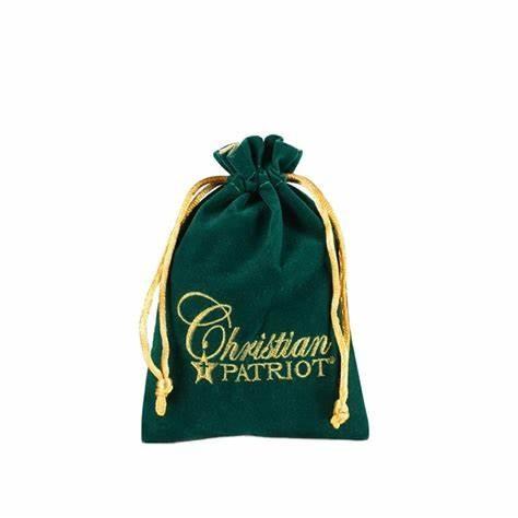 Hot Stamping Small Drawstring Dust Bag Bulk For Jewelry Necklace Bracelet Velvet Bags