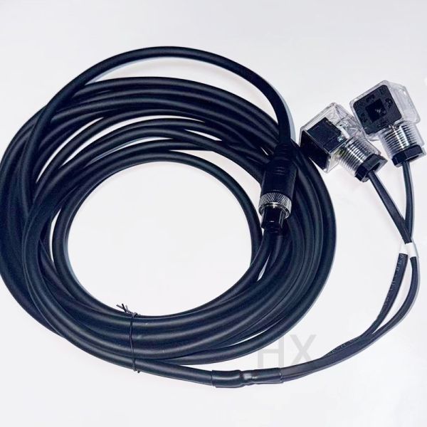 1-to-2 M12 Sensor Splitter Control Cable, Pre-Assembled Wiring Harness for Agricultural Hydraulic Reversing Valves.