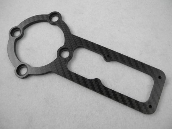Customized CNC Machining Carbon Fiber Chassis Countersink OEM / ODM