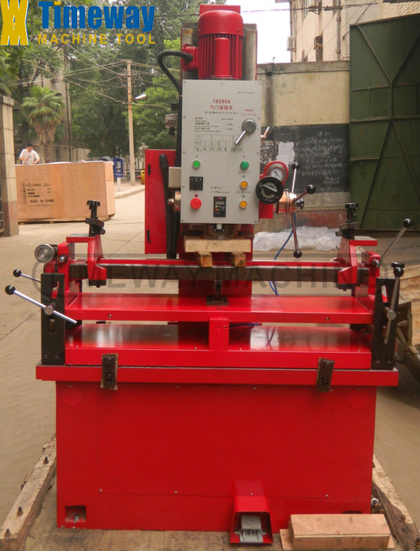 820mm X-axis Travel Manual Valve Seat Boring Machine T8590A T8590B for Precise Boring