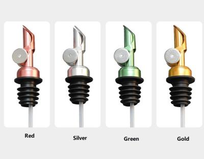 2022 Amazon Hot Sell 12cm Weighted Oil Pourer, 4 Colors Available Siver/Gold/Red/Green