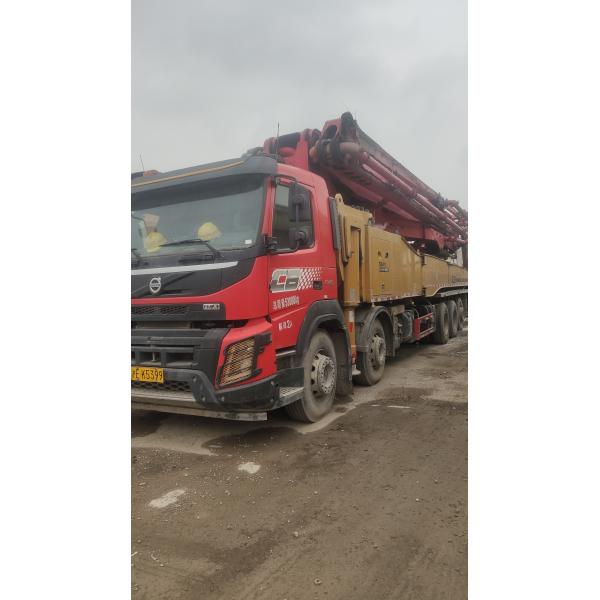 Used SANY concrete pump truck for sale, Mercedes Benz chassis