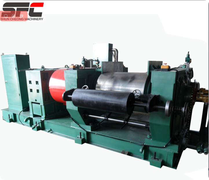 Industrial Reclaimed Rubber Machine with Waist-dump Type Rolls and Roller Bearing Lubrication for Rubber Refining