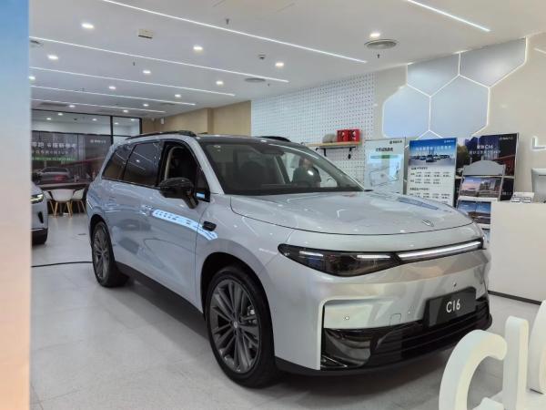 Leapmotor C16 EV Energy Vehicle Maximum Power 215 292Ps Fuel Electric Power 520km 5 Door 6 Seater Large SUV Hybrid EV Car