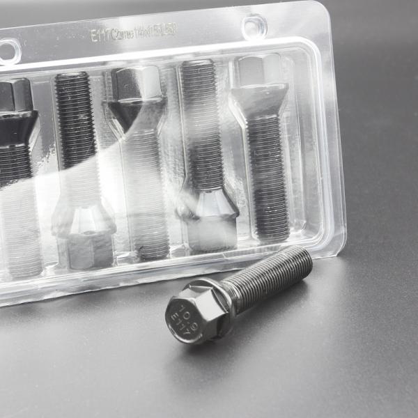 Shank 50mm Grade 10.9 Cone Seat Extended Wheel Bolts M14x1.5 for Wheel Tuning