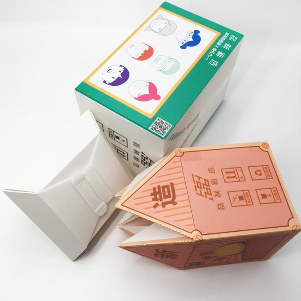 RoHS Corrugated Plastic Carton 600 X 400mm Color Printing