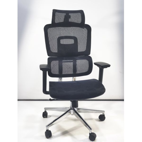 Office Full Mesh Ergonomic Swivel Chair With 3D Armrest Height Adjustable