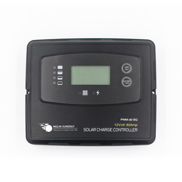 PWM 30A Digital Solar Charge Controller 12V 24V For AGM And LiFePO4 Batteries