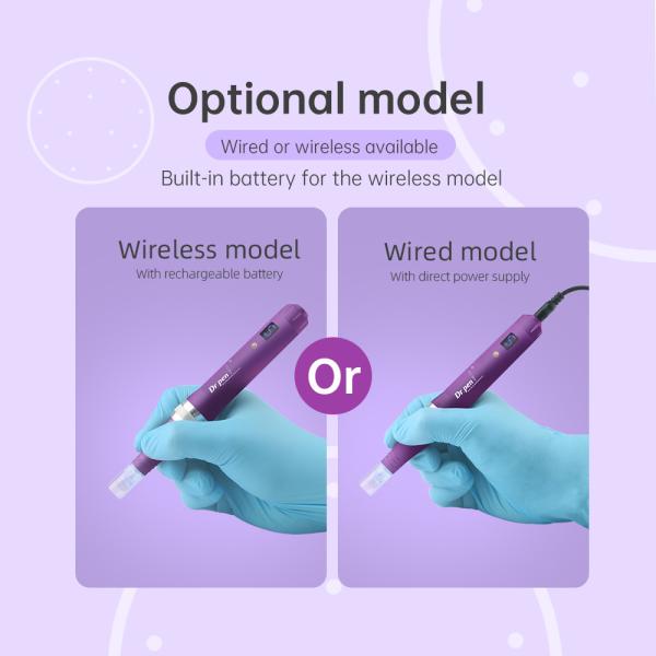 Dr Pen X5-W Wireless dermapen with Speed Digital display Auto Microneedle System Adjustable Needle 0.25mm-2.5mm