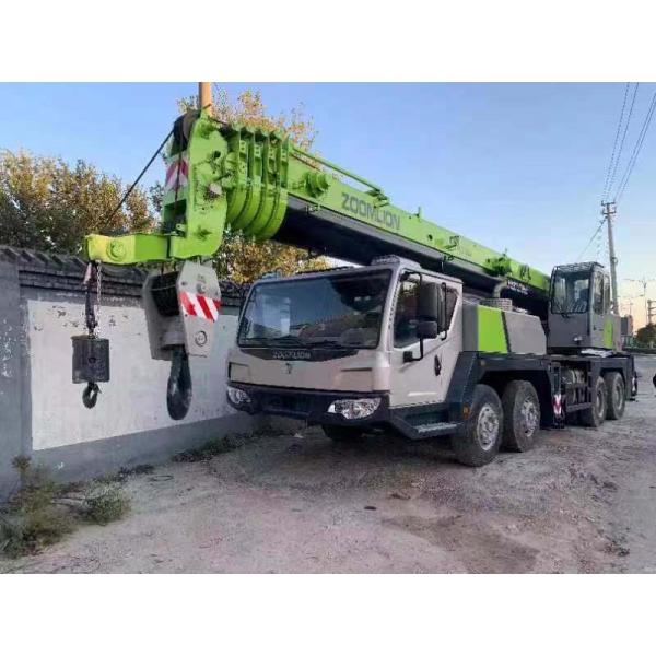 Folding Zoomlion 70 Tons Crane for Lifting Renovated Condition Used 4 Shaft Number