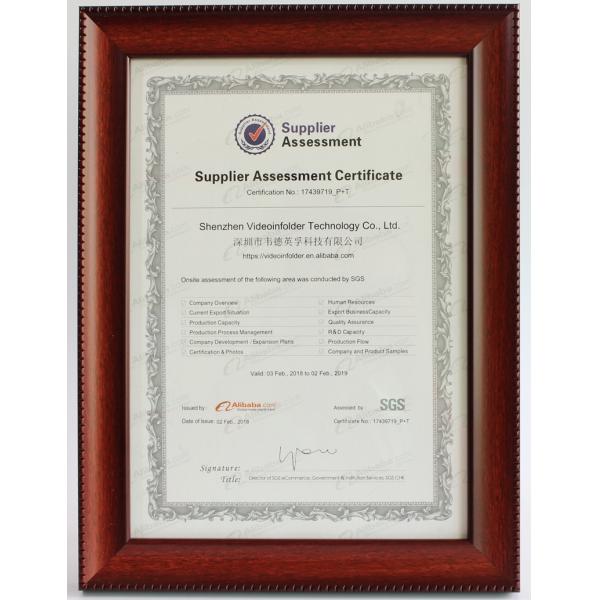 Flyer Folder Mailer LCD Video Card IPS LG 1024 X 600 HD LED Support 1080P AVI Mp4 MKV