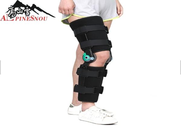 Orthosis de genou, Orthosis inférieur de membre de vente de jambe de soutien de genou de soutien orthopédique chaud d'accolade