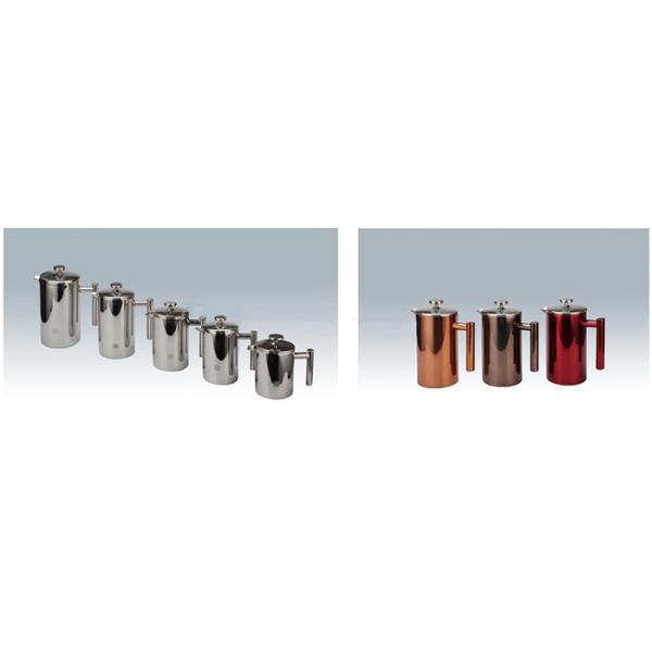 51oz Double Wall Stainless Steel French Press Metal Coffee Pot