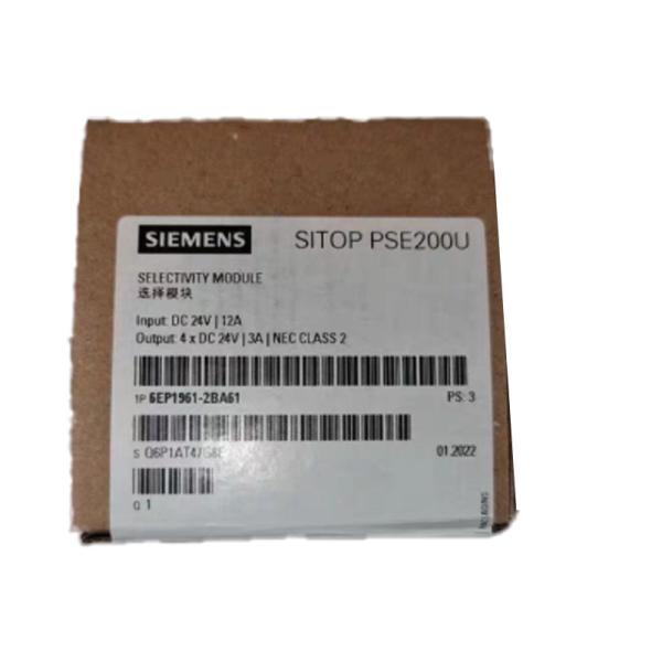 Módulo de seletividade de Sitop da SIEMENS PSE200U 3A NEC CLASSE 2 6EP1961-2BA61 4 canais