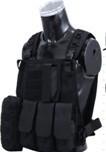Military Airsoft Tactical Combat Vest , Durable Outdoor Tactical Molle Vest