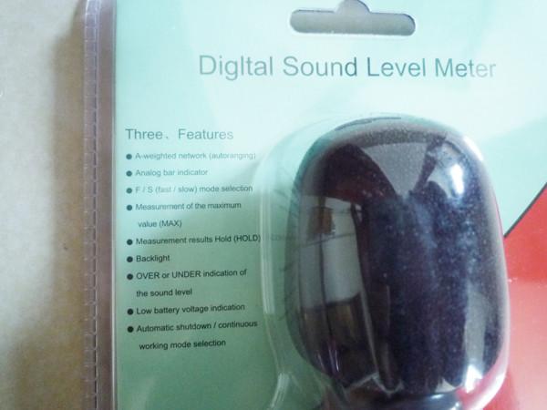31.5Hz - medidor portátil do decibel 8.5KHz, medidor de ruído de Digitas com resposta