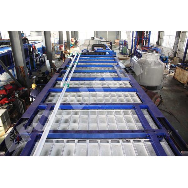 Milky White 27 Tons Direct Refrigeration Block Ice Maker with Video Outgoing-Inspection