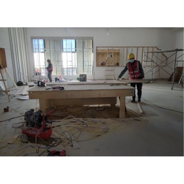 Built-in Sensing Chip 3d Intelligent Floor Screen LED Floor Tile Screen Interactive Sensing Floor Screen