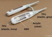 Partie du boîtier de coque en plastique surmoulage par injection en plastique pour le métal acrylique ABS TPE PC