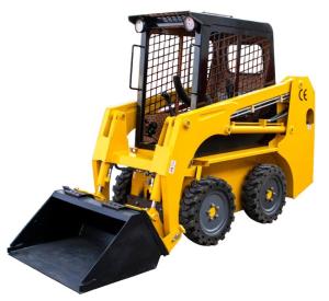 CE EPA Engine Mini Skid Steer Loader Articulated Wheel Loader 1300kg HT25