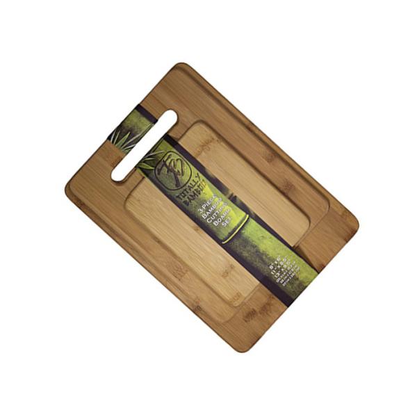 Factory Direct Sell Thick  Wooden Bamboo Cutting Board chopping board set