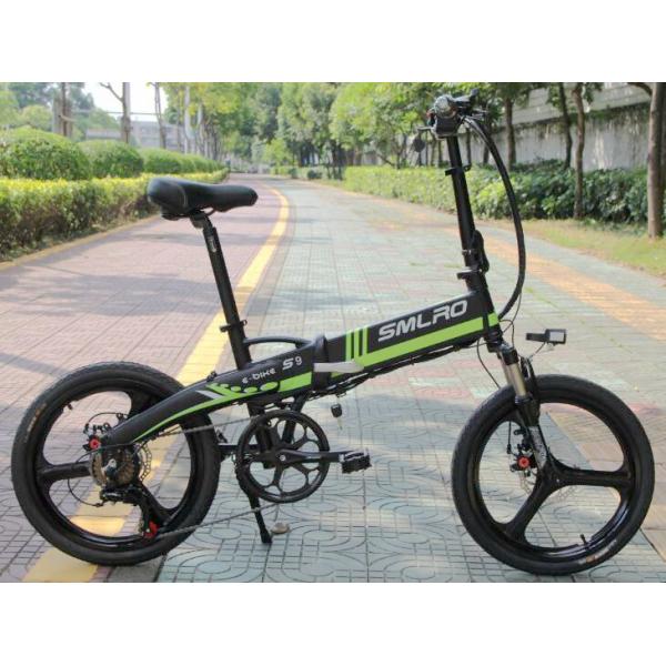 White Blue 26 Inch Electric Bicycle fast speed Aluminum Alloy Frame