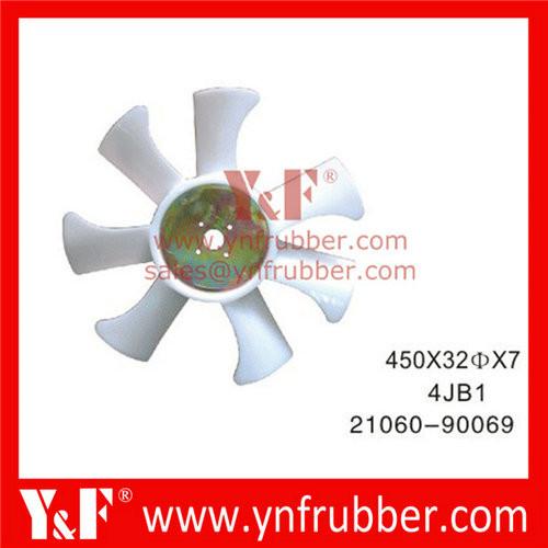 Pá do ventilador da máquina escavadora para , Volvo, KOMATSU, Hitachi, Sumitomo, Kobelco, Kato, Hyundai, Doosan, Daewoo, Kubota,