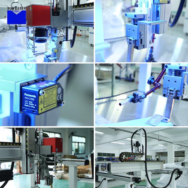 Machine de soudage laser continu entièrement automatique à 4 axes 2000W