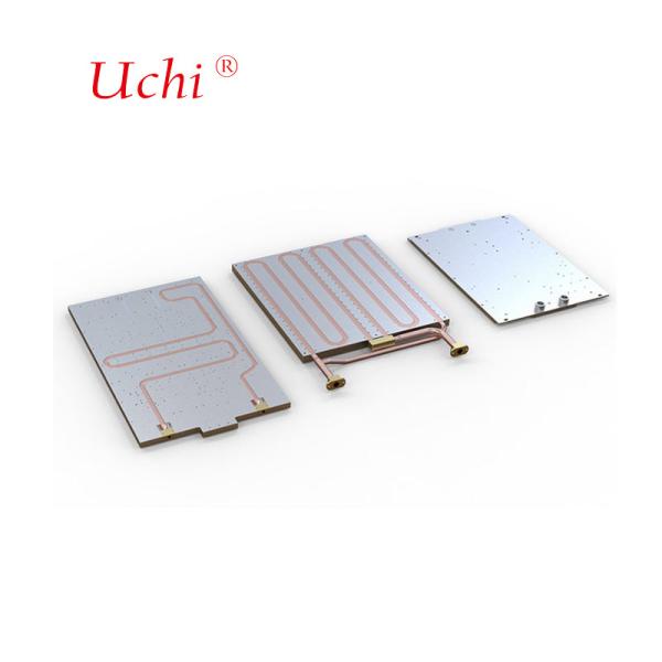 NEVs Electric Vehicle Copper Cold Plate Aluminum Water Cooling Block Solution