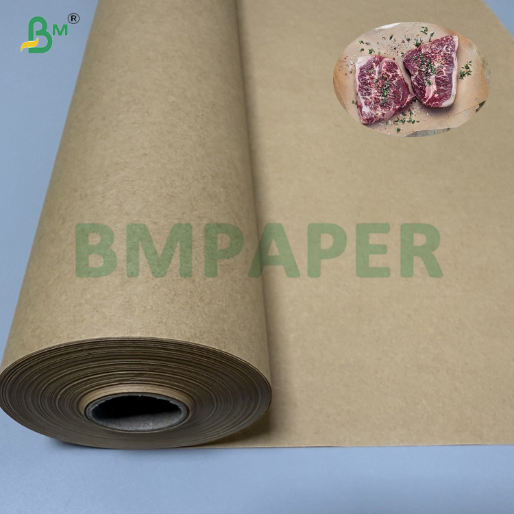 60gsm 70gsm Food Grade Brown Butcher Paper Rolls 24 Inch Width X 175ft 60 грамм 70 грамм пищевой цвет коричневый мясник бумажные рулоны 24 дюйма ширина х 175 футов