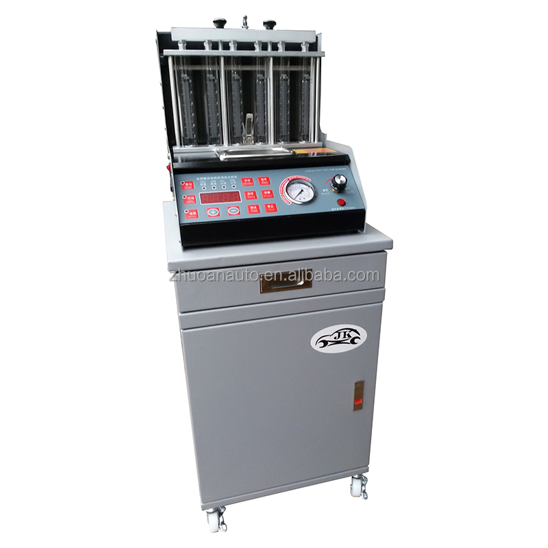 6 Cylinder Fuel Injector Tester Machine Ultrasonic Cleaner Fuel Injectors Analyzer