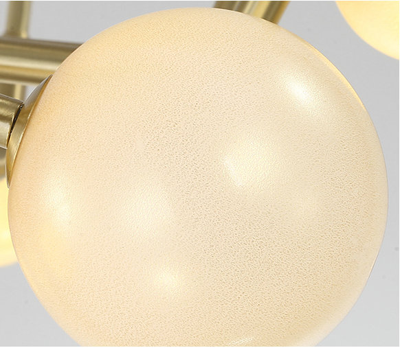 Wholesale Modern Gold Glass Ball Chandelier Pendant Light