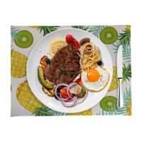 Blank Linen Sublimation Table Mats Double Sided Sublimation Placemats Blanks