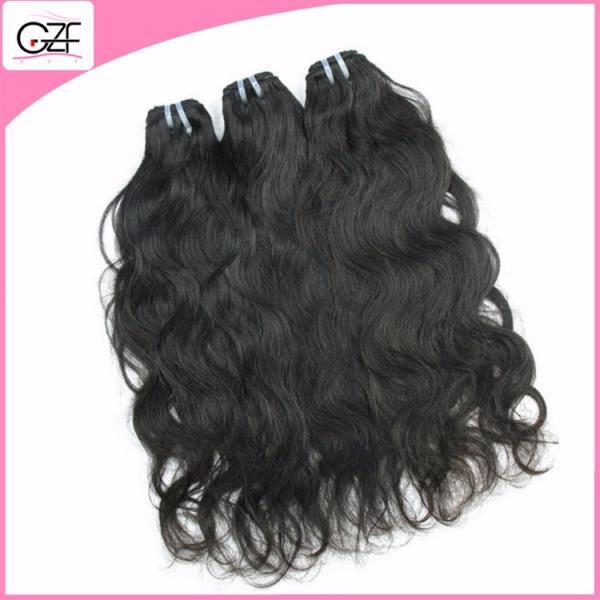 Where to get Cheap Hair Extensions 8A Quality Human Hair for Weaving Natural Wave