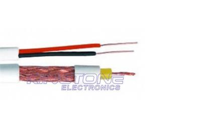 Flexível Para CFTV Coaxial Cable 80% CCA Braiding For Security Camera in Brazil
