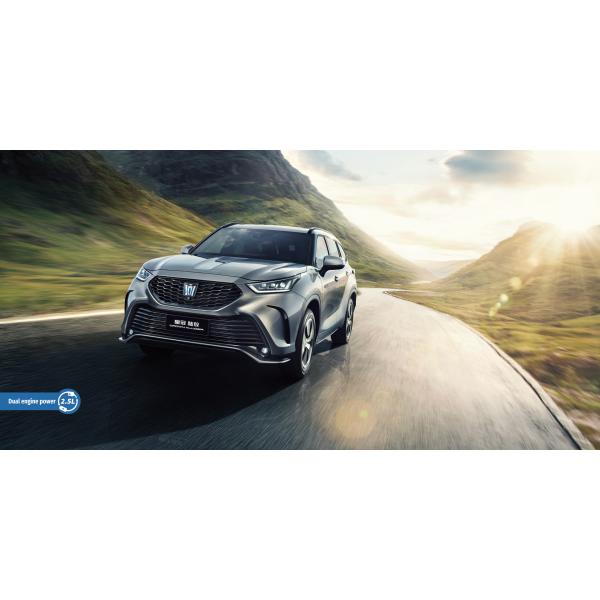 2023 China T-o-y-o-t-a CROWN KLUGER 2.5L HEV Coches 4WD con luz diurna LED y aire acondicionado automático