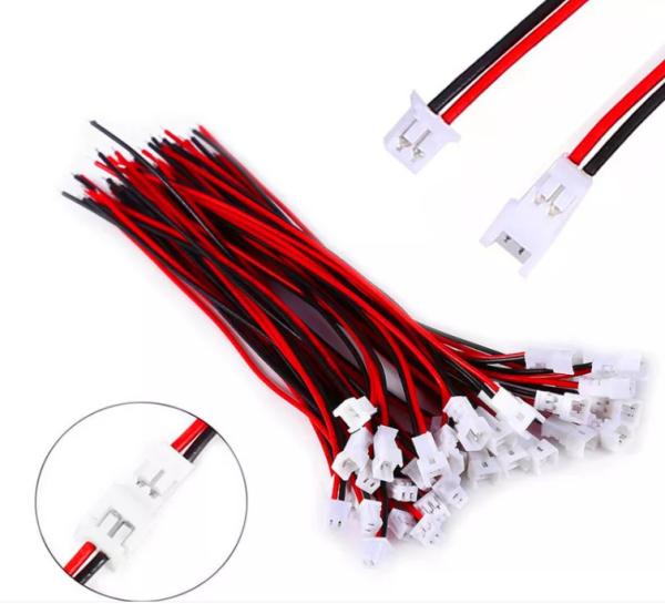 PH 2 Pin Car Battery Extension Cable Wire Harness 100MM 2.0mm Male Female