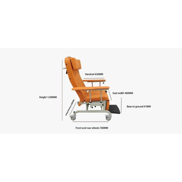 Safe and Comfortable Semi-paralyzed Transfer Lift Chair Multifunctional Design for Movable Patient Care