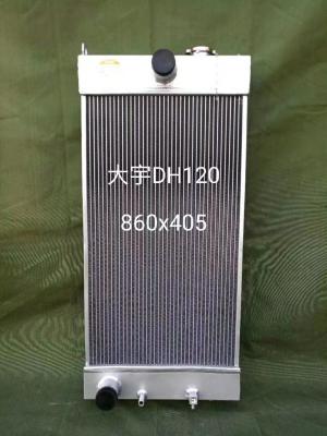 Conjunto de Radiator Water Tank da máquina escavadora de Daewoo DH120/DX120