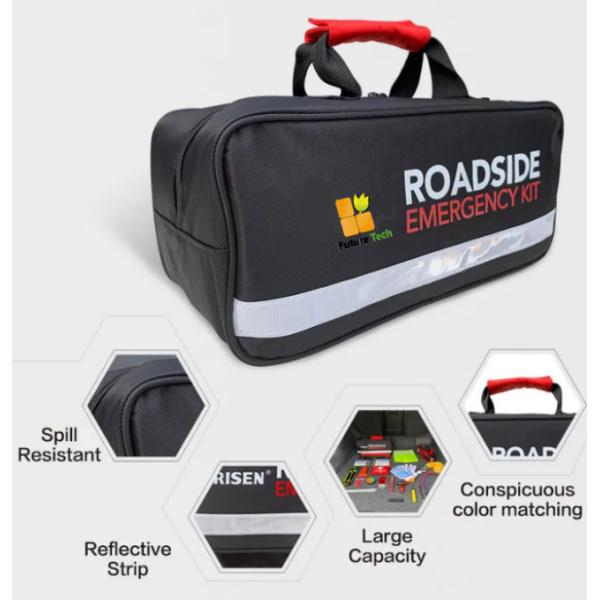 Взрослый автомобильный набор помощи обочины автомобиля безопасти бортовой аптечки с соединительным кабелем