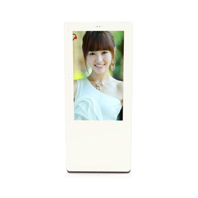 OEM Double Sided Outdoor Touch Kiosk Floor Standing Installation