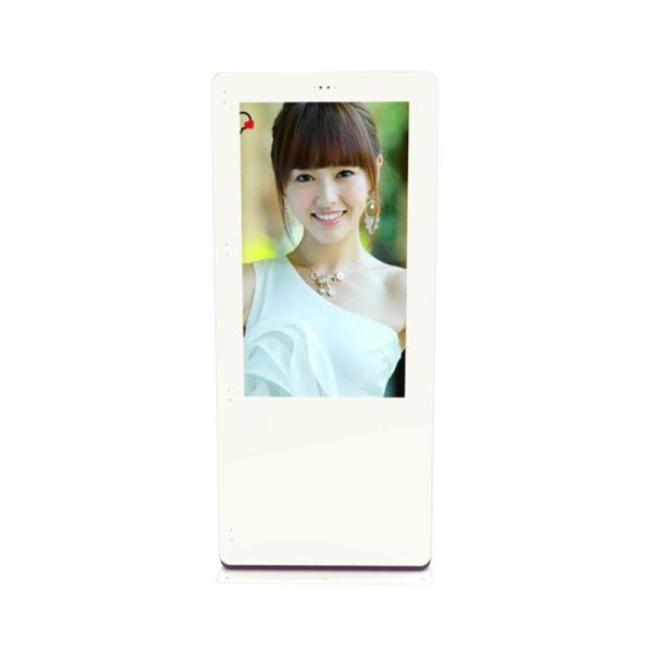 OEM Double Sided Outdoor Touch Kiosk Floor Standing Installation