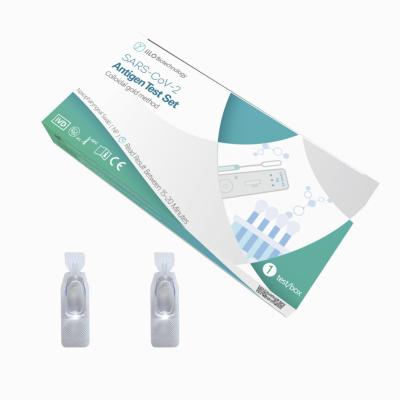 Kit plástico de detecção de antígeno SARS-CoV-2 Conjunto de teste de antígeno Nasofaríngeo 1 peça