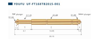 Custom Double Ended Pogo Pin Spring Loaded Probe | China Manufacturer