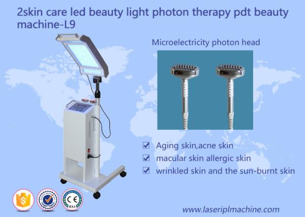Máquina de terapia de luz LED PDT de levantamento facial 10 HZ 415 mm